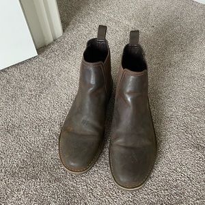 Clark brown boots